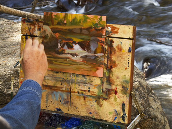 Starting the Lost Painting